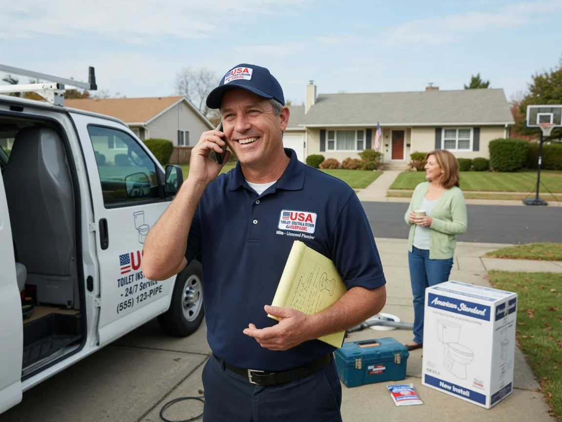 Toilet Installation Center Valley, PA FAQs